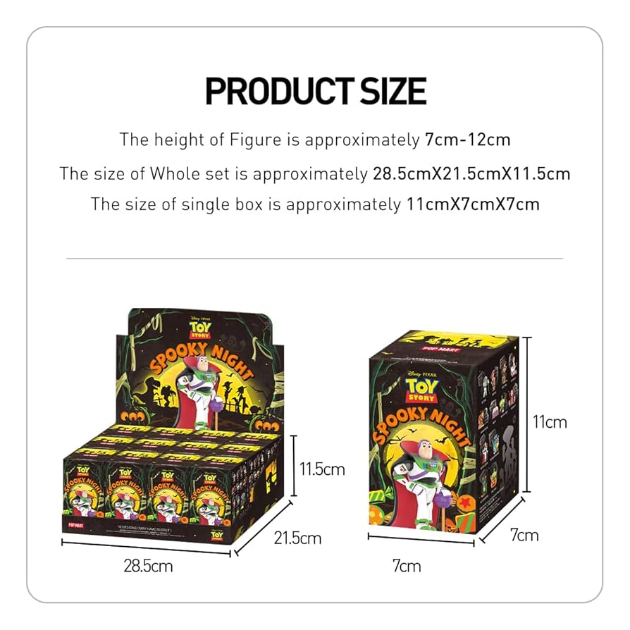 Amazon.co.jp: POP MART Disney/Pixar Spooky Night シリーズ